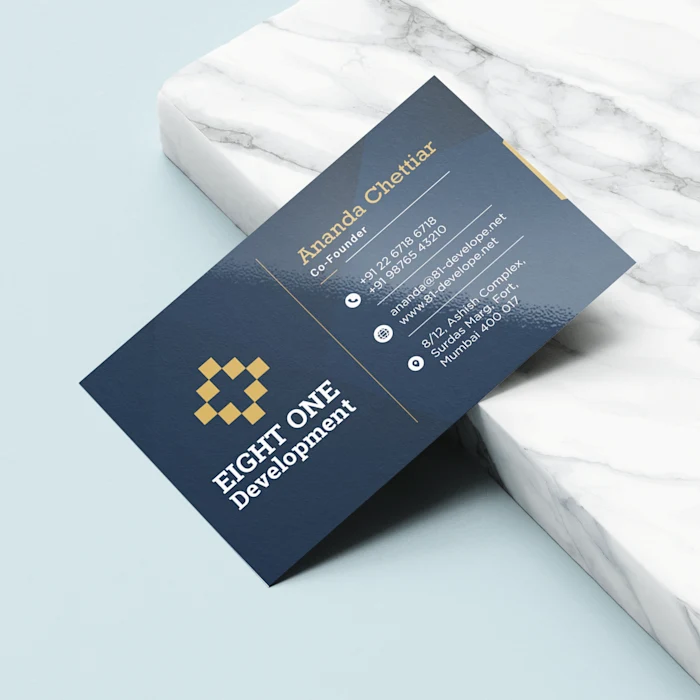Glossy Visiting Cards